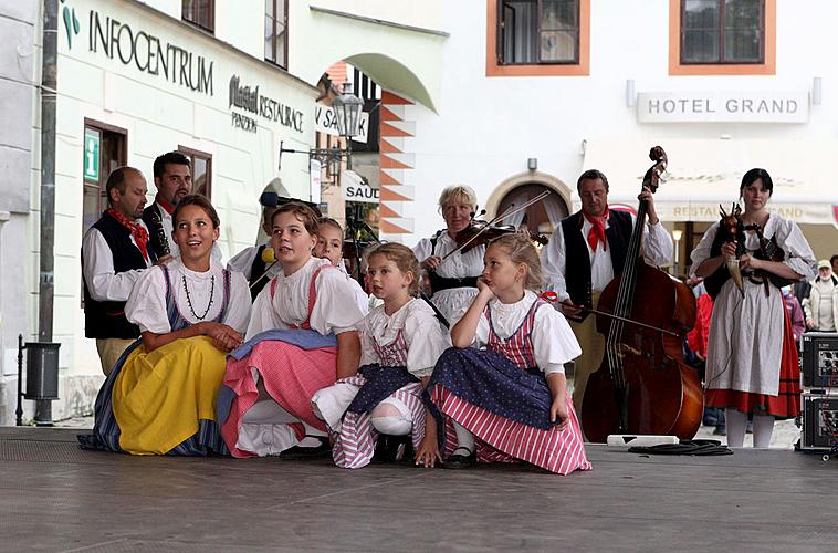 St.-Wenzels-Fest und Internationales Folklorefestival 2010 in Český Krumlov