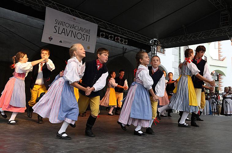 St.-Wenzels-Fest und Internationales Folklorefestival 2010 in Český Krumlov