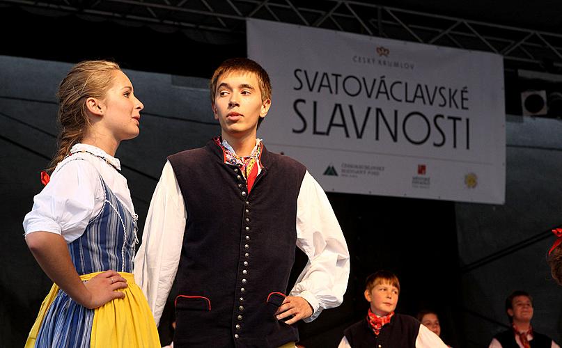 Svatováclavské slavnosti a Mezinárodní folklórní festival 2010 v Českém Krumlově