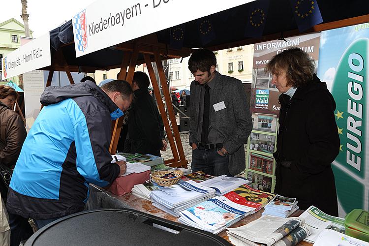 Programm der Europaregion Donau-Moldau (Vltava), St.-Wenzels-Fest 2010 in Český Krumlov