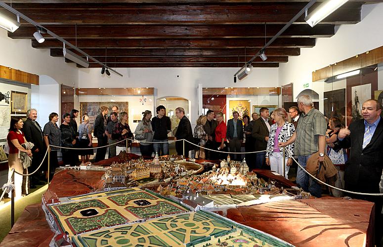 Opening of the exhibition Story of the Town of Český Krumlov, Regional Museum Český Krumlov, 22. September 2010