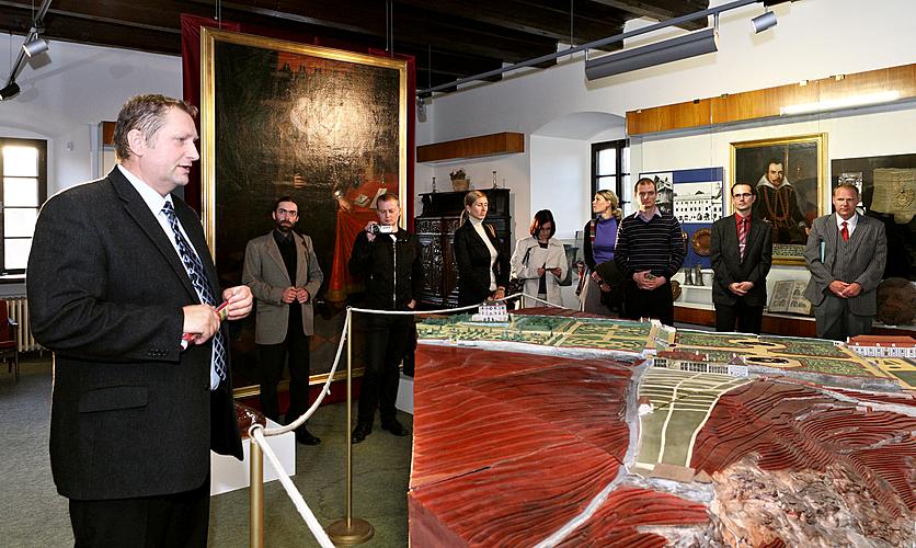 Opening of the exhibition Story of the Town of Český Krumlov, Regional Museum Český Krumlov, 22. September 2010