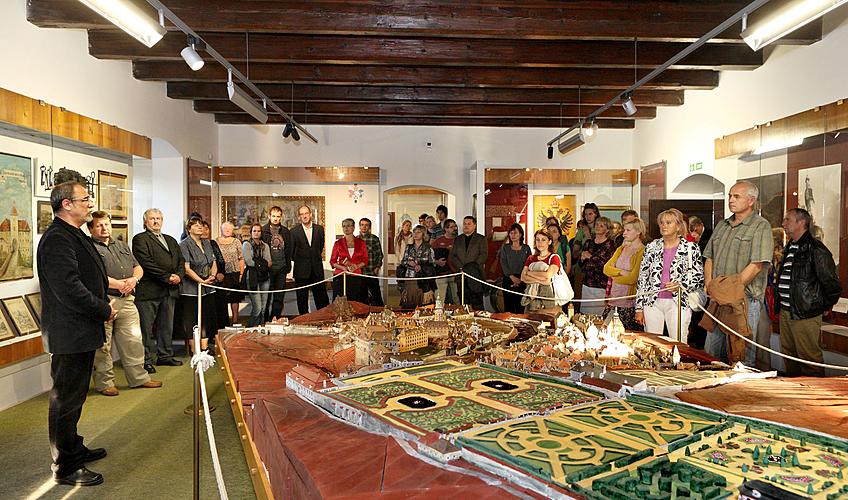 Opening of the exhibition Story of the Town of Český Krumlov, Regional Museum Český Krumlov, 22. September 2010