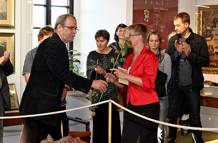 Opening of the exhibition Story of the Town of Český Krumlov, Regional Museum Český Krumlov, 22. September 2010