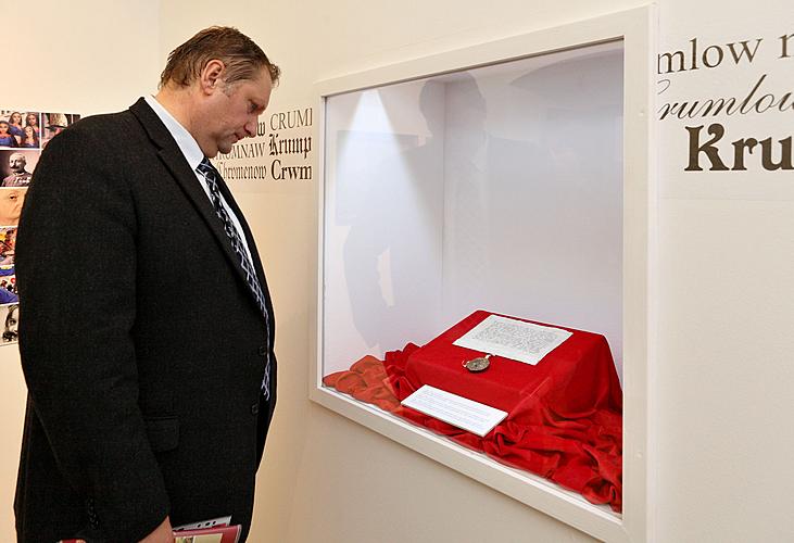 Opening of the exhibition Story of the Town of Český Krumlov, Regional Museum Český Krumlov, 22. September 2010