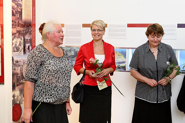 Opening of the exhibition Story of the Town of Český Krumlov, Regional Museum Český Krumlov, 22. September 2010