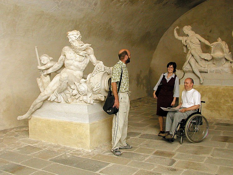 A Visit to the Castle Lapidary in Český Krumlov, foto: Lubor Mrázek