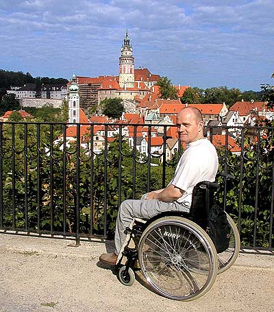 Průvodce Českým Krumlovem i pro handicapované, foto: Lubor Mrázek 