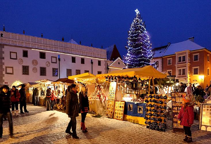 Weihnachtsmarkt, Advent und Weihnachten in Český Krumlov 2010