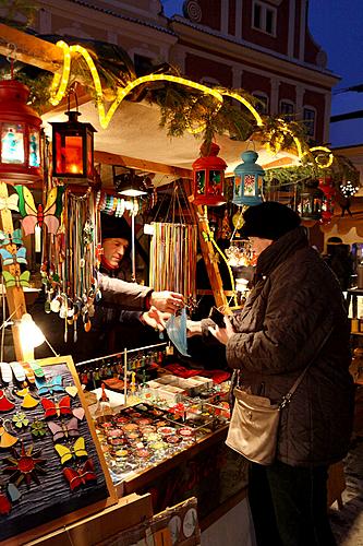 Weihnachtsmarkt, Advent und Weihnachten in Český Krumlov 2010