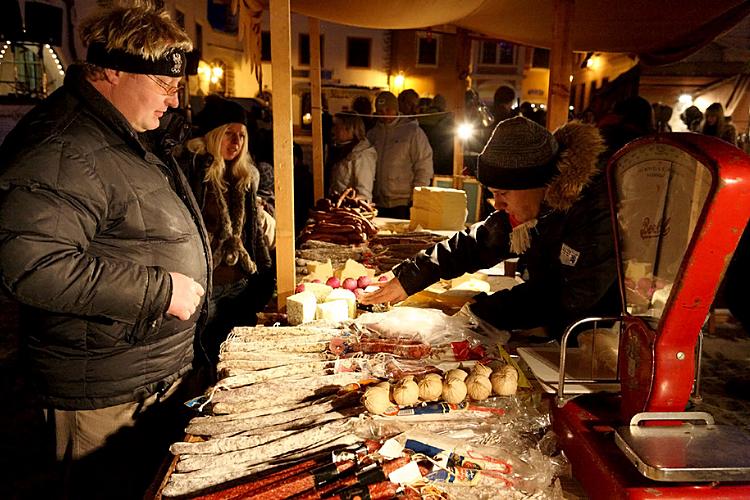 Weihnachtsmarkt, Advent und Weihnachten in Český Krumlov 2010