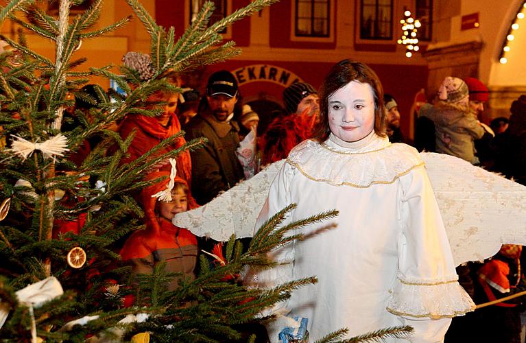 2. Adventssonntag - Hl. Nikolaus, Advent und Weihnachten in Český Krumlov 2010