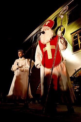 2. Adventssonntag - Hl. Nikolaus, Advent und Weihnachten in Český Krumlov 2010