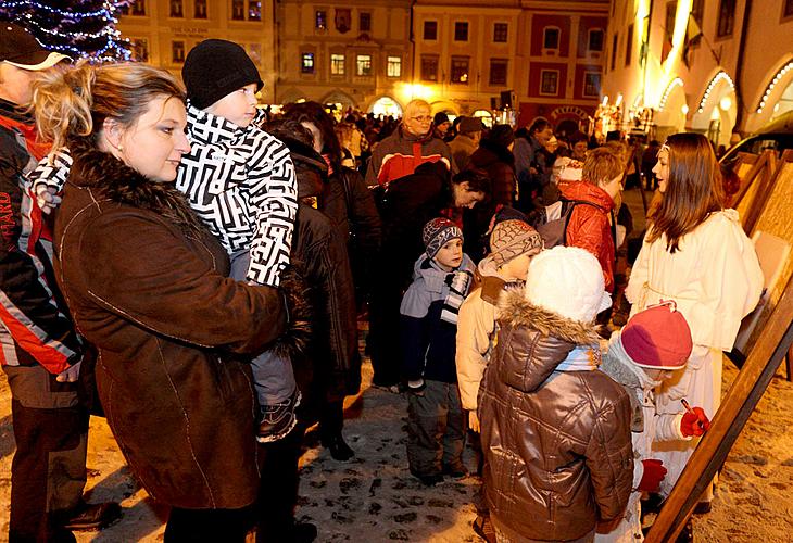 2. Adventssonntag - Hl. Nikolaus, Advent und Weihnachten in Český Krumlov 2010