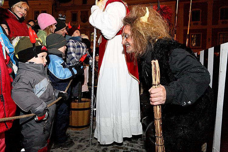 2. Adventssonntag - Hl. Nikolaus, Advent und Weihnachten in Český Krumlov 2010