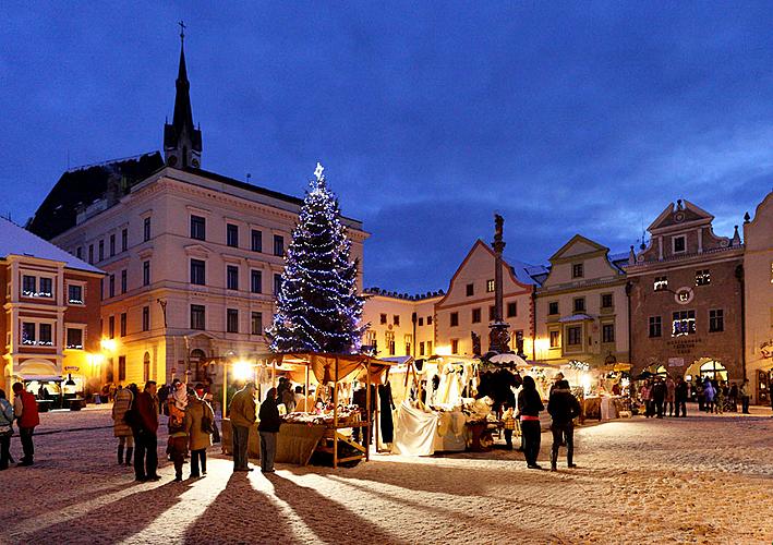 4th Advent Sunday - Baby Jesus´ Post Office at the Golden Angel, Advent and Christmas in Český Krumlov 2010