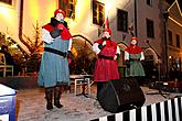 4. Adventssonntag - Jesuleins Postamt zum Goldenen Engel, Advent und Weihnachten in Český Krumlov 2010, Foto: Lubor Mrázek