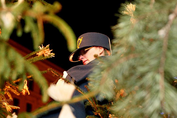 4. Adventssonntag - Jesuleins Postamt zum Goldenen Engel, Advent und Weihnachten in Český Krumlov 2010