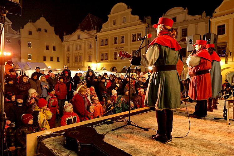 4. Adventssonntag - Jesuleins Postamt zum Goldenen Engel, Advent und Weihnachten in Český Krumlov 2010