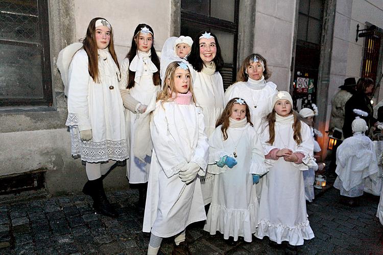 Lebende Krippe, Advent und Weihnachten in Český Krumlov 2010