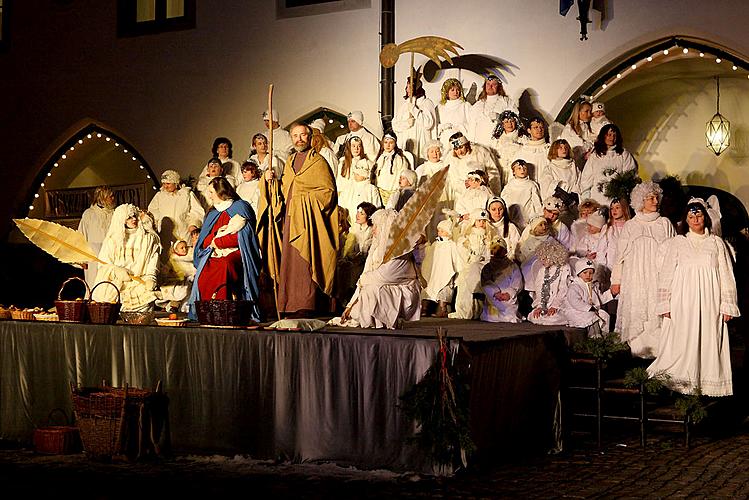 Live Bethlehem, Advent and Christmas in Český Krumlov 2010