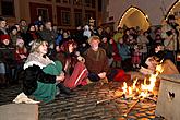 Lebende Krippe, Advent und Weihnachten in Český Krumlov 2010, Foto: Lubor Mrázek