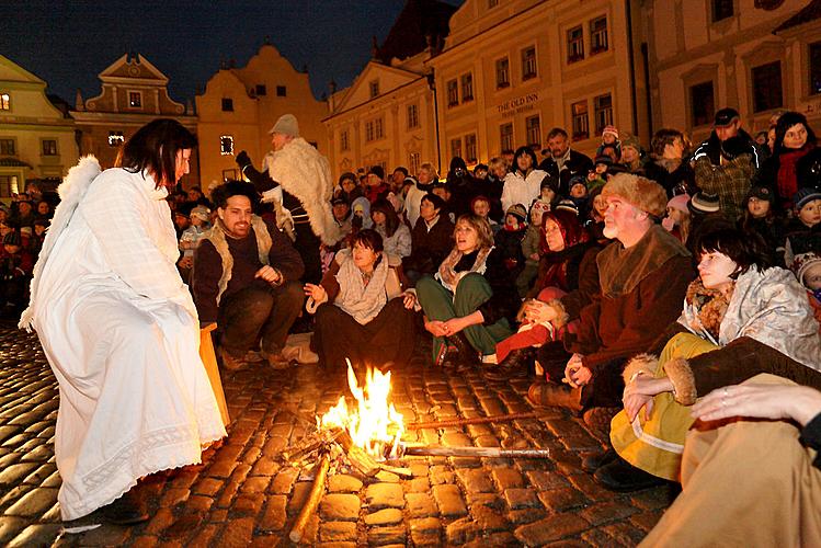 Lebende Krippe, Advent und Weihnachten in Český Krumlov 2010