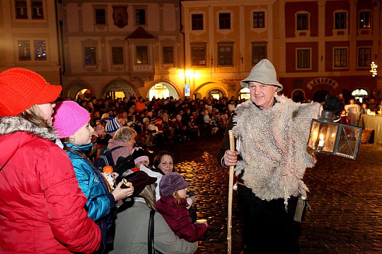 Lebende Krippe, Advent und Weihnachten in Český Krumlov 2010