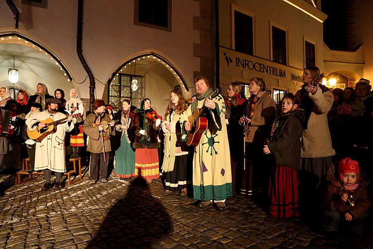 Živý Betlém, Advent a Vánoce v Českém Krumlově 2010