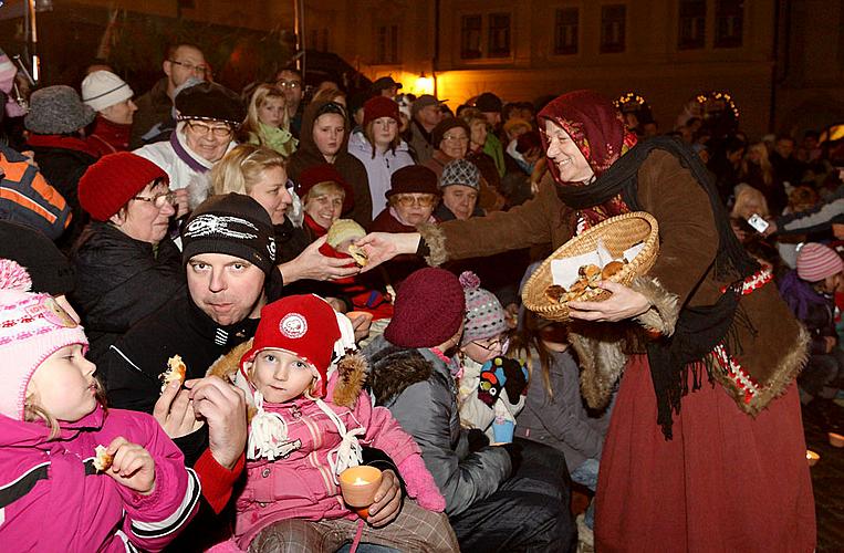 Živý Betlém, Advent a Vánoce v Českém Krumlově 2010