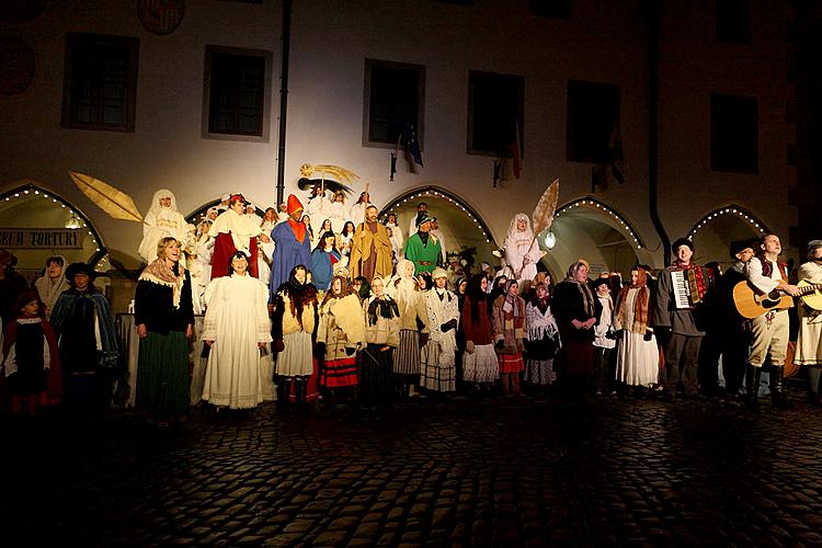 Live Bethlehem, Advent and Christmas in Český Krumlov 2010