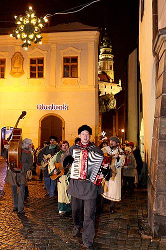 Lebende Krippe, Advent und Weihnachten in Český Krumlov 2010