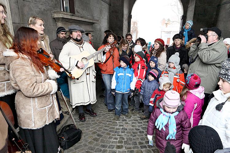 Bärenweihnachten, Advent und Weihnachten in Český Krumlov 2010