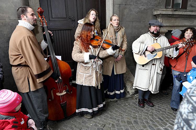 Bärenweihnachten, Advent und Weihnachten in Český Krumlov 2010