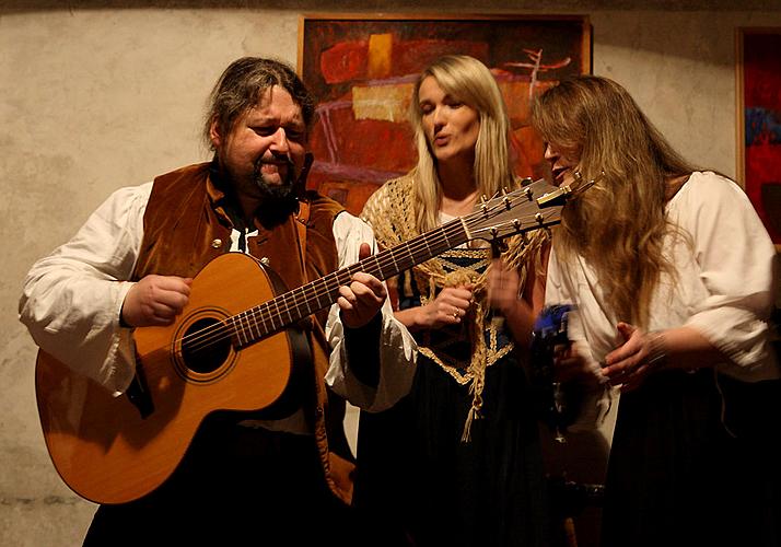 Weihnachtskonzert der Krumauer Folkgruppe Kapka, Advent und Weihnachten in Český Krumlov 2010