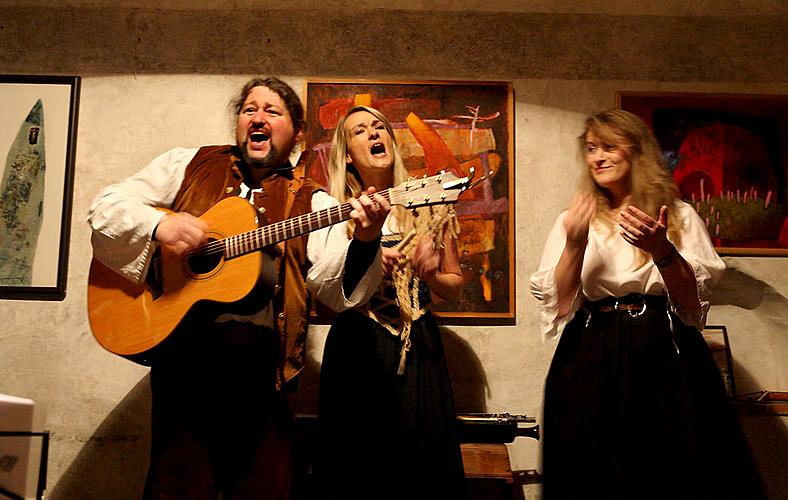 Weihnachtskonzert der Krumauer Folkgruppe Kapka, Advent und Weihnachten in Český Krumlov 2010