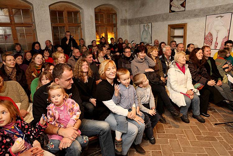 Weihnachtskonzert der Krumauer Folkgruppe Kapka, Advent und Weihnachten in Český Krumlov 2010