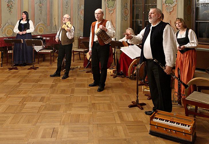 O Vánocích zpívám - Konzert des Ensembles Chairé, Advent und Weihnachten in Český Krumlov 2010