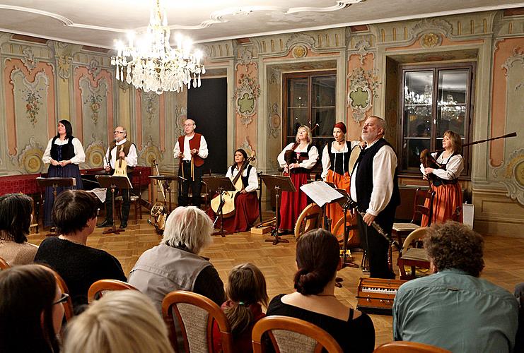 O Vánocích zpívám - Konzert des Ensembles Chairé, Advent und Weihnachten in Český Krumlov 2010