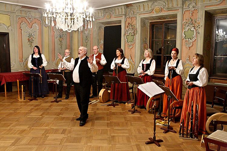 O Vánocích zpívám - Konzert des Ensembles Chairé, Advent und Weihnachten in Český Krumlov 2010