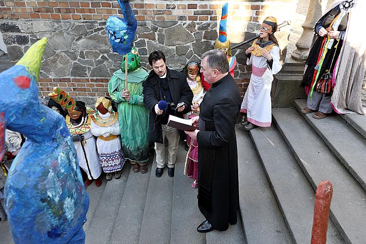 Masopustní průvod v Českém Krumlově, 8. března 2011