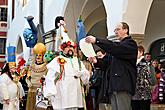 Karnevalsumzug, 8. März 2011, Fasching Český Krumlov, Foto: Lubor Mrázek