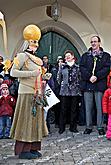 Carnival parade in Český Krumlov, 8th March 2010, photo by: Lubor Mrázek