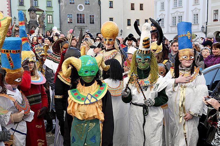 Karnevalsumzug, 8. März 2011, Fasching Český Krumlov