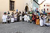 Carnival parade in Český Krumlov, 8th March 2010, photo by: Lubor Mrázek