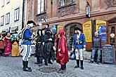 Carnival parade in Český Krumlov, 8th March 2010, photo by: Lubor Mrázek