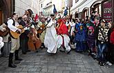 Carnival parade in Český Krumlov, 8th March 2010, photo by: Lubor Mrázek