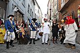 Carnival parade in Český Krumlov, 8th March 2010, photo by: Lubor Mrázek