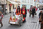 Karnevalsumzug, 8. März 2011, Fasching Český Krumlov, Foto: Lubor Mrázek