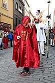 Carnival parade in Český Krumlov, 8th March 2010, photo by: Lubor Mrázek